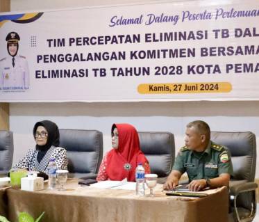 Walikota Pematangsiantar Tandatangani Komitmen Bersama Percepatan Eliminasi TBC