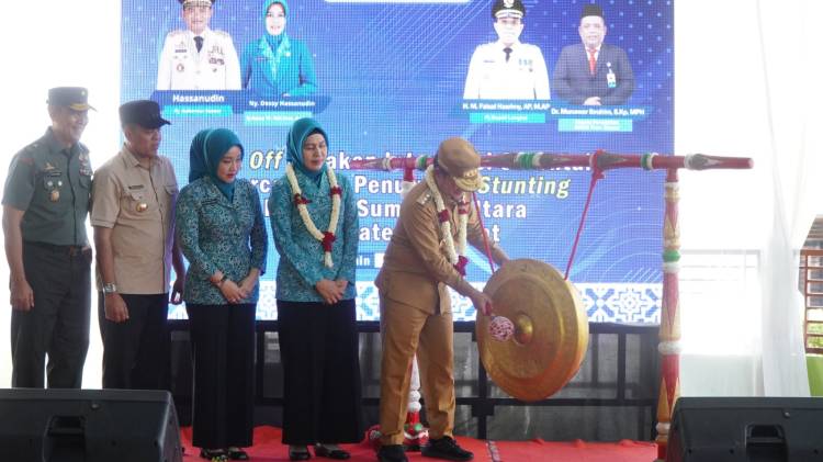 Langkat Menjadi Lokus Kick Off Intervensi Serentak Penurunan Stunting Provinsi Sumut Tahun 2024