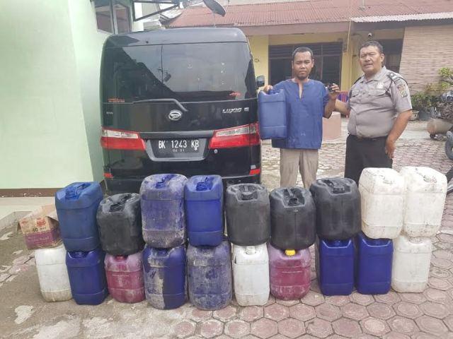Kurangi Takaran Minyak, Irul Ditangkap Polsek Delitua