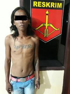 Lakukan Pemerasan dan Perusakan Terhadap Sopir Truk di Tanjung Morawa, Preman Kurus Ini Ditangkap Polisi