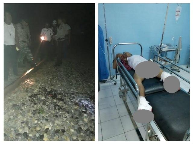Pulang dari Warung Tuak Kemudian Mau Jumpa Pacar, Kaki Suawandi Putus Disambar Kereta Jurusan Medan-Parapat