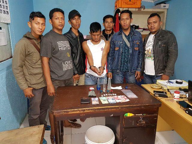 Diduga Hendak Edarkan Sabu, Petut Diringkus di Parkiran Cafe Valentine Parapat