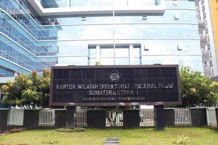 Gedung Kanwil Dirjen Pajak Wilayah Sumut I Nyaris Terbakar