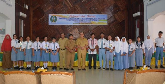 SMA Khatolik Juara Lomba Pangkas Terampil Koperasi Kota Sibolga 