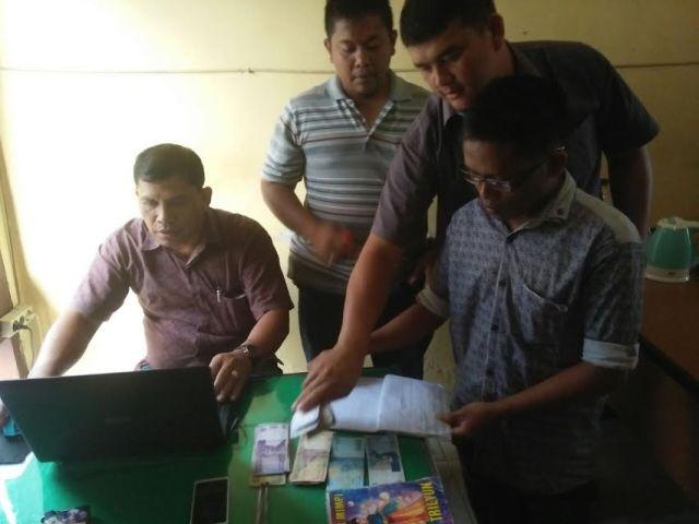 Asyik Tulis Judi Togel, Sipayung Ditangkap Polsek Raya Simalungun