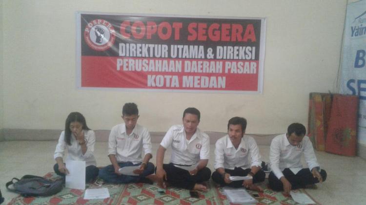 Rencana Belum Matang, Ketua Pospera di Luar Kota, Demo Desak Pencopotan Dirut PD Pasar Medan Pun Batal