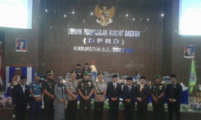 DPRD Gelar Sidang Paripurna Hari Jadi Kabupaten Deli Serdang