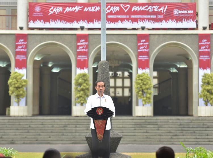 Presiden Hadiri Kongres Pancasila IX dan Rakornas PGRI
