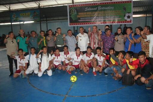 Wakil Walikota Medan Buka Turnamen Futsal Piala Kajari Medan