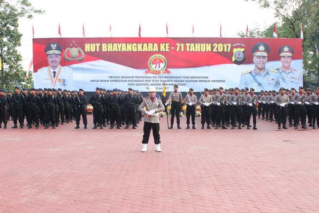 Ini Instruksi Presiden Kepada Jajaran Kepolisian Saat Peringatan Hari Bhayangkara ke-71