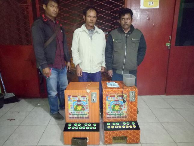 Satreskrim Polres Simalungun Tangkap 3 Pelaku Judi Jackpot