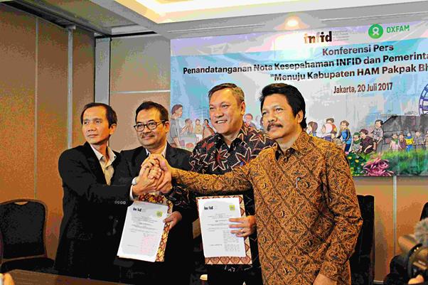 Pemerintah Pusat dan Ormas Sipil Komitmen Dukung Adopsi Kabupaten/Kota HAM 