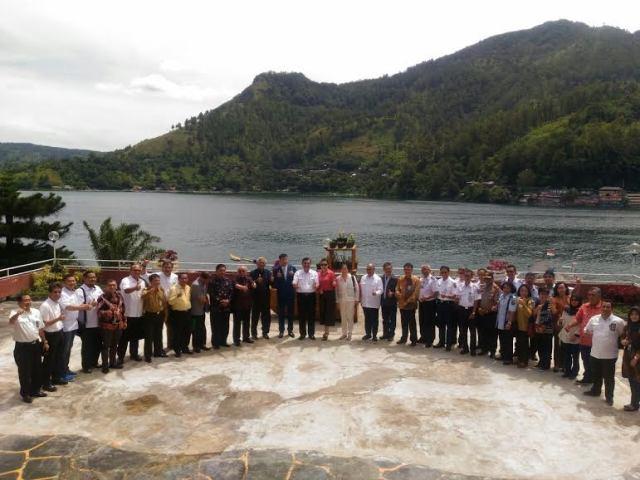 Kapolres Simalungun Hadiri Rapat Koordinasi Dewan Pengarah Otoritas Pengelola Kawasan Danau Toba