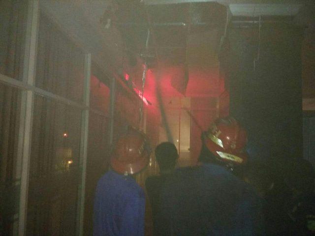 Kebakaran Kantor Pajak di Jalan Suka Mulia Diduga Karena Korsleting Listrik