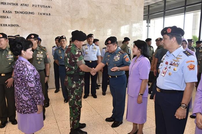 Hari Ini, 27 Perwira Tinggi TNI Naik Pangkat
