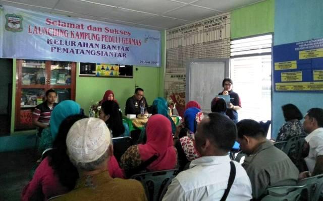 Walikota Pematangsiantar Luncurkan Kampung Peduli Germas di Kelurahan Banjar
