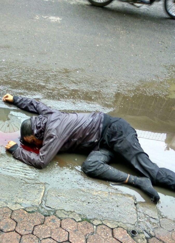 Angkot 515 Tabrak Pengendara Sepeda Motor Hingga Tewas di Jalan Asia Medan