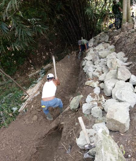 Dandim 0207/Simalungun Tinjau Langsung Lokasi Pra TMMD