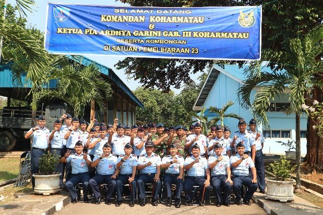Dankoharmatau Kunjungi Sathar 23  Lanud Halim Perdana Kusuma