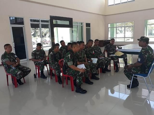 Kasrem 022/PT Buka Gladi Posko I di Mayonif 126/KC