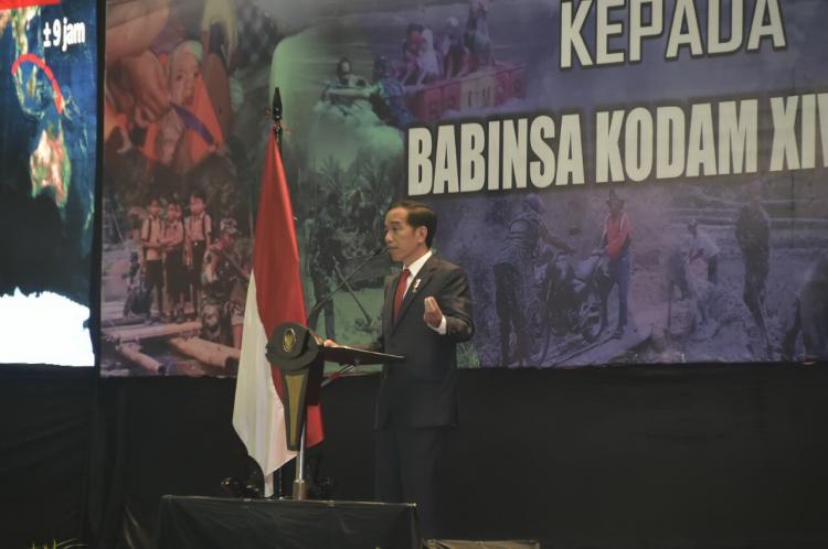 Presiden Jokowi: Keberadaan Babinsa di Desa Sangat Penting