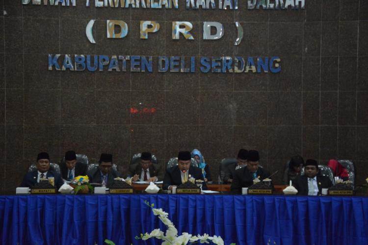 DPRD Gelar Paripurna HUT Kabupaten Deliserdang