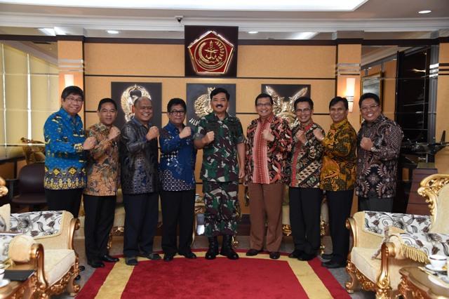 Panglima TNI Terima Audiensi Ketua Majelis Agung YPPII