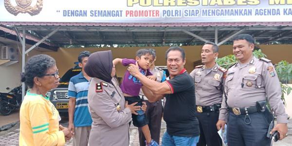 Opung Butarbutar Merasa Menyesal, Cucunya yang Hilang Akhirnya Ditemukan di Polsek Helvetia
