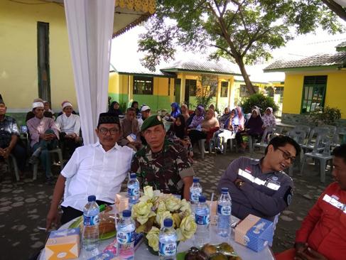 Hadiri Halal Bihalal di Sei Bamban, Danramil 10/SR Tekankan Pentingnya Saling Peduli Antar Warga