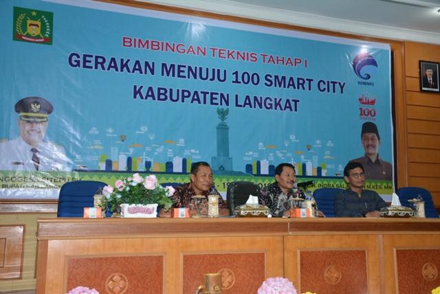 Diskominfo Langkat Gelar Bimtek Gerakan Menuju 100 Smart City