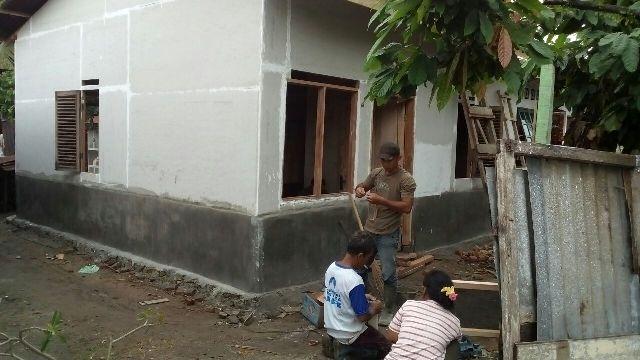 Dari 42 Unit, Tinggal 8 Rumah RTLH Lagi yang Akan Direhab Kodim 0207/Simalungun