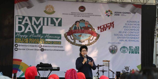 Kemenko PMK Kampanyekan Gerakan Indonesia Ramah Lansia 