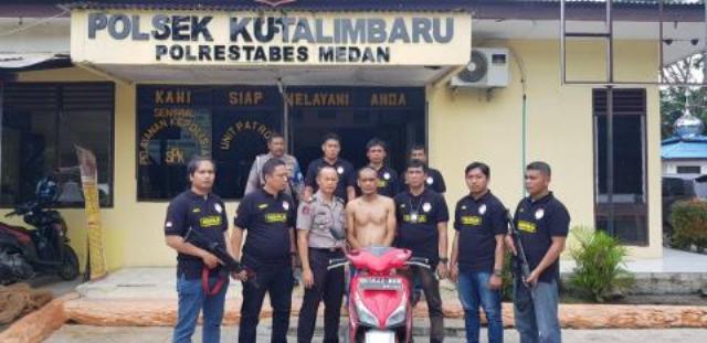 Begal Sadis di Desa Perpandan Berhasil Dibekuk Tim Pegasus Polsek Kutalimbaru