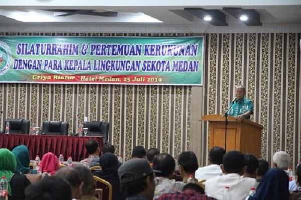 Wali Kota Medan: Kepala Lingkungan Harus Jaga Kerukunan di Tengah Kemajemukan Masyarakat