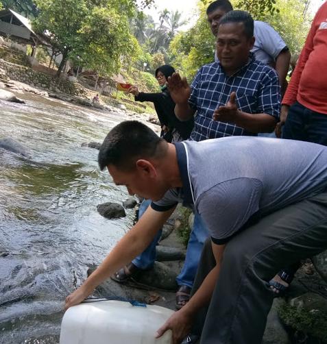 Hari Sungai Nasional, Kapolrestabes Medan Tanam Pohon dan Tebar Benih Ikan