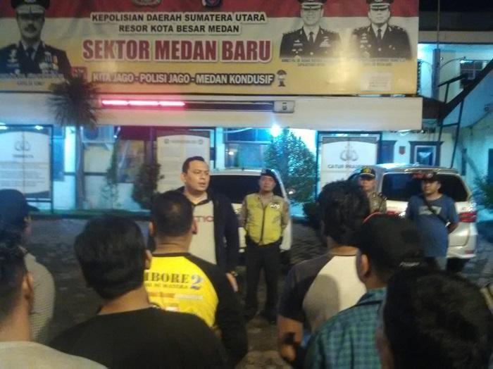 Kapolsek Medan Baru Komitmen Gempur Habis Kejahatan Jalanan