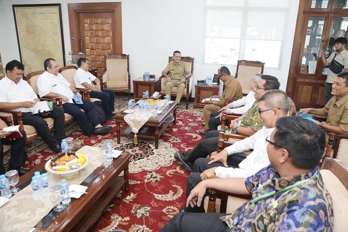 Wagub Sumut Sambut Baik Rencana Pembaharuan Kerja Sama SPAM Regional
