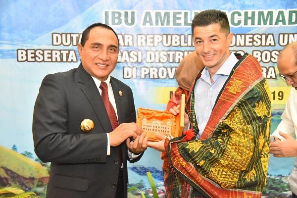 Kunjungan Dubes RI Bersama Delegasi Bosnia ke Sumut Buka Kerja Sama Ekspor CPO