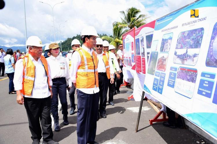 Dukung Pariwisata Sulut, Presiden Jokowi Berharap Tol Manado-Bitung Selesai April 2020