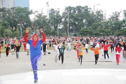 Warga Medan Antusias Ikuti Car Free Day