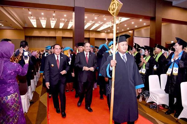Hadiri Wisuda Politeknik Pariwisata Medan, Gubernur: SDM Pariwisata Sangat Dibutuhkan di Sumut