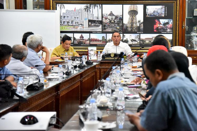 Gubernur Ajak Semua Elemen Bersatu Membangun Sumut