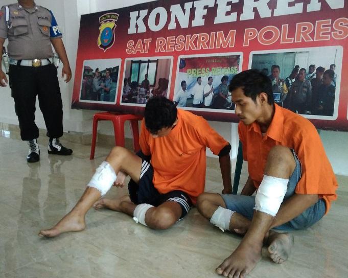 Polisi Tembak Dua Begal, Sudah 17 Kali Beraksi Sadis di Kota Medan