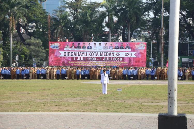 Hadiri HUT Kota Medan, Kombes Dadang: Medan Kota Masa Depan