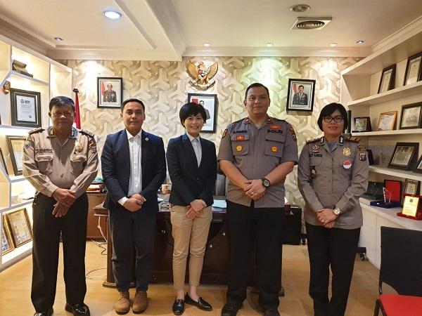 Konsulat Jepang Lakukan Kunjungan ke Mapolsek Medan Baru