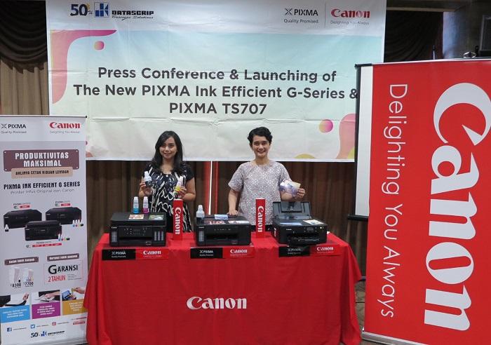 Canon Luncurkan Printer PIXMA Ink Efficient G-Series Terbaru, Bisa Cetak Banyak, Murah dan Berkualitas