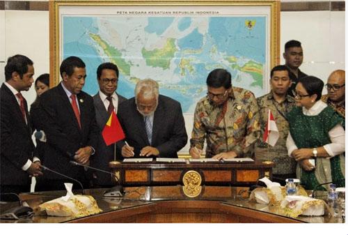 Segera Rundingkan Batas Maritim, RI dan Timor Leste Selesaikan Kesepakatan Batas Darat