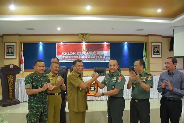 Pasis Dikreg LVII Seskoad 2019 Audiensi dengan Bupati Deli Serdang