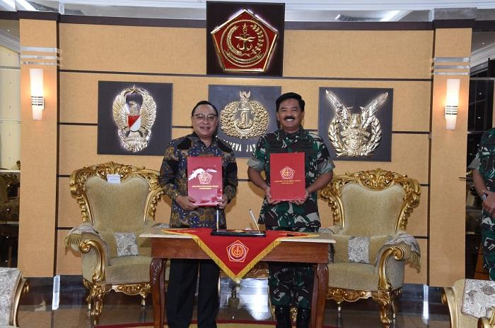 TNI Kerja Sama Dengan PT Bank Tabungan Negara