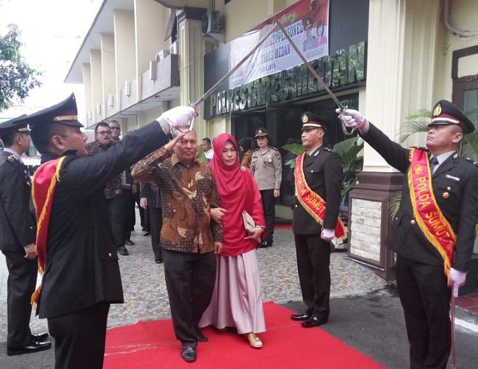 Kapolrestabes Medan Pimpin Wisuda Purna Bhakti Personel Polri dan ASN
